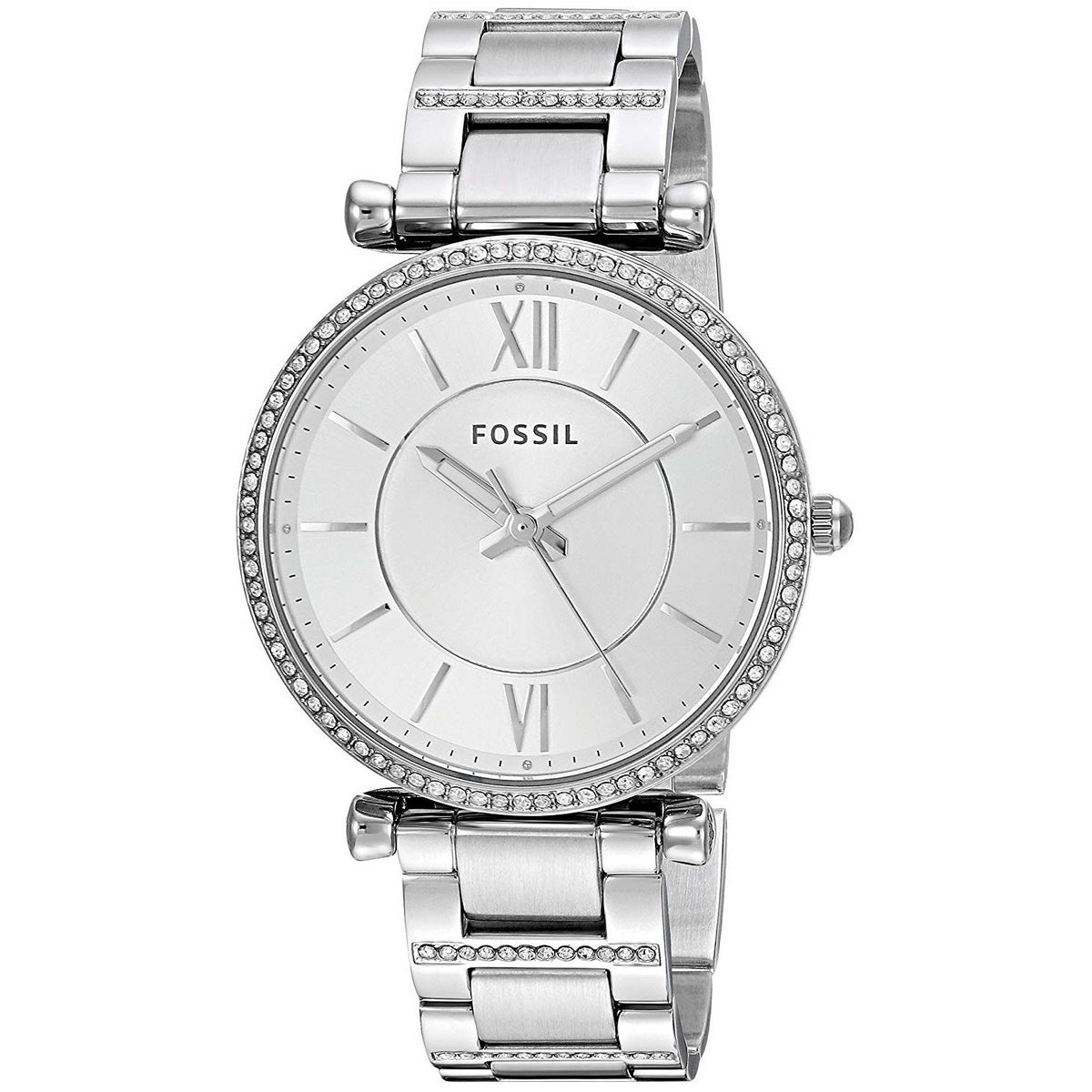 Fossil Women's ES4341 Carlie Stainless Steel Watch
