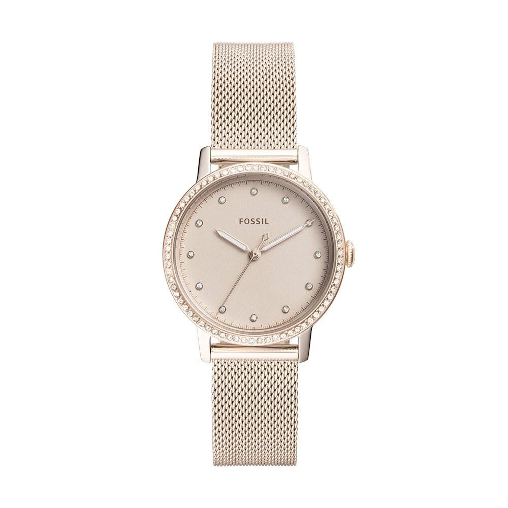 Fossil Women's ES4364 Neely Pink Stainless Steel Watch