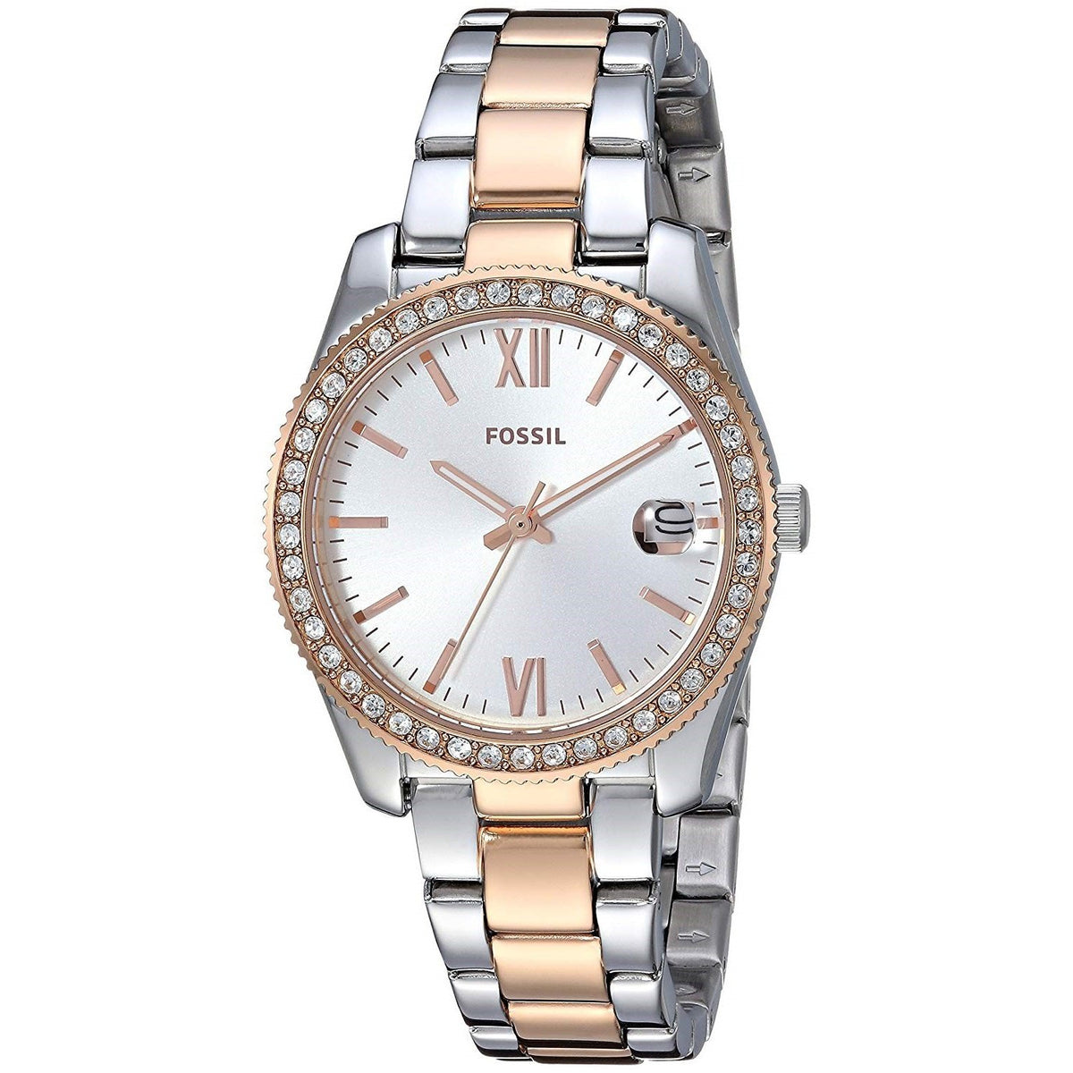 Fossil Women's ES4372 Scarlette Two-Tone Stainless Steel Watch