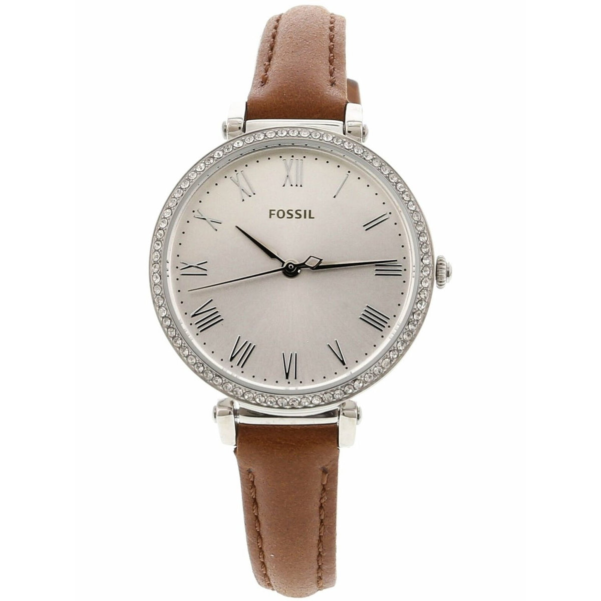 Fossil Women's ES4446 Kinsey Brown Leather Watch