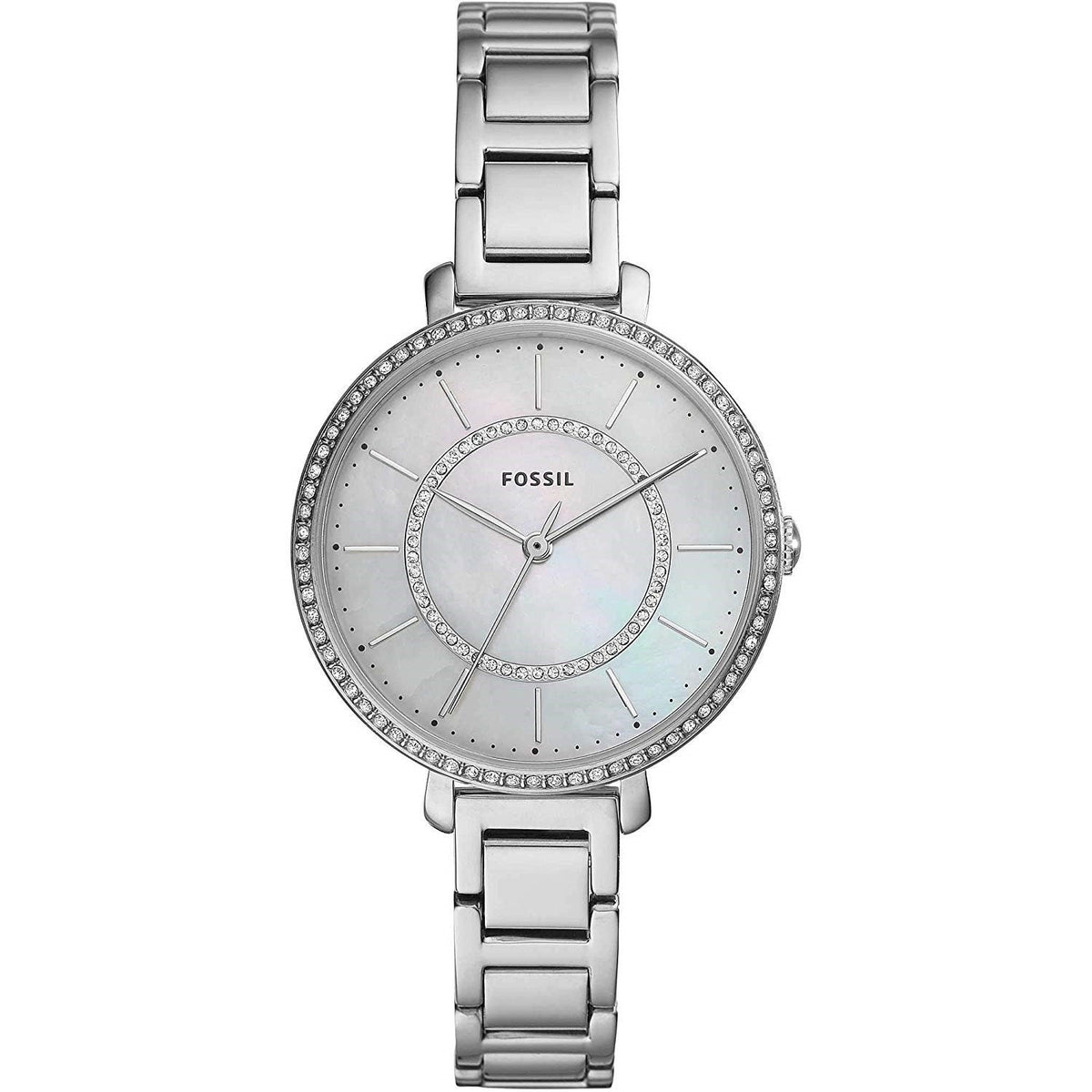 Fossil Women's ES4451 Jocelyn Crystal Set Stainless Steel Watch