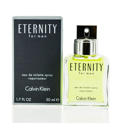 Eternity Men Calvin Klein Edt Spray 1.7 Oz For Men 240012
