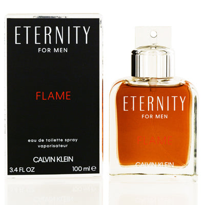 Eternity Flame Calvin Klein Edt Spray 3.4 Oz (100 Ml) For Men 150010