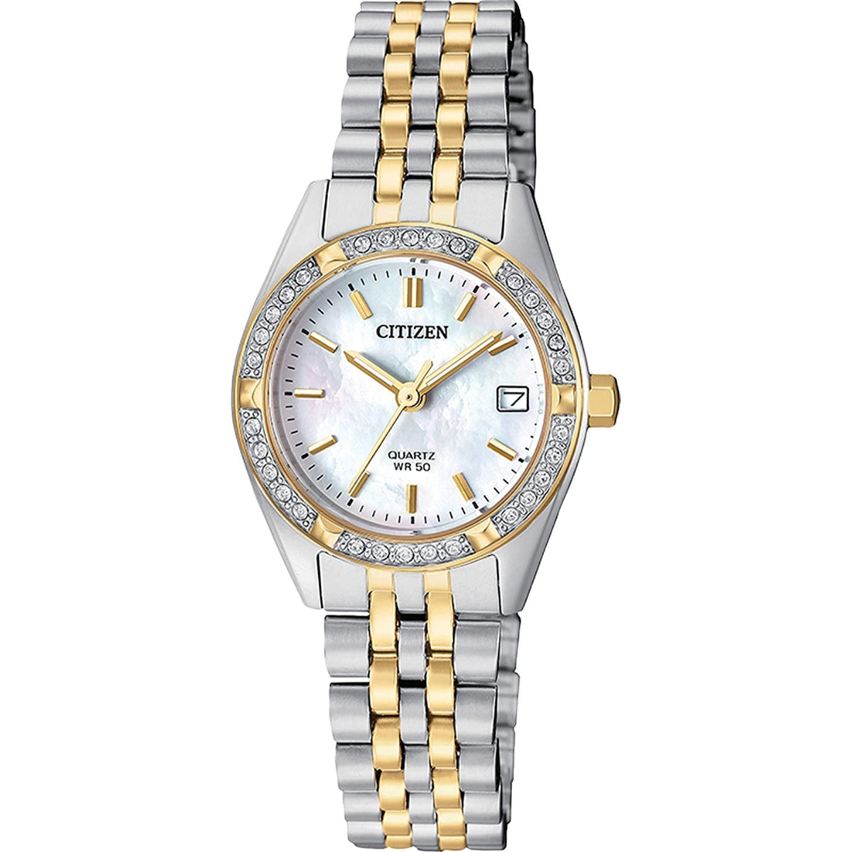 Citizen Women's EU6064-54D Citizen Two-Tone Stainless Steel Watch