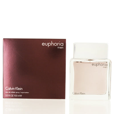 Euphoria For Men Calvin Klein Edt Spray 3.4 Oz (100 Ml) For Men 000002