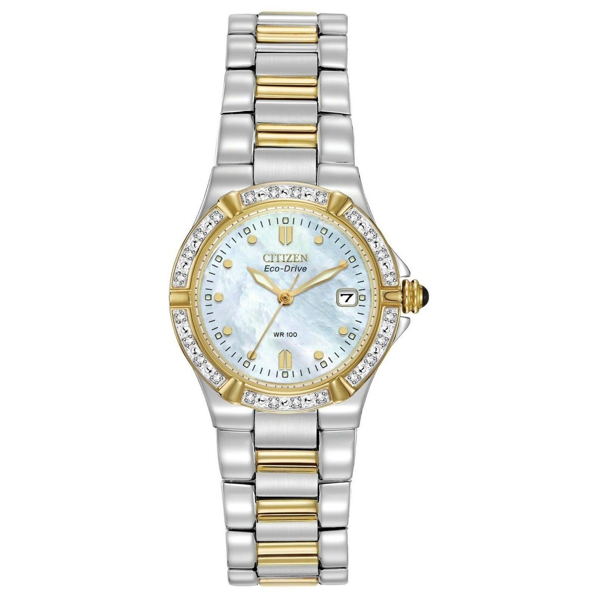 Citizen Women&#39;s EW0894-57D Riva Two-Tone Stainless Steel Watch