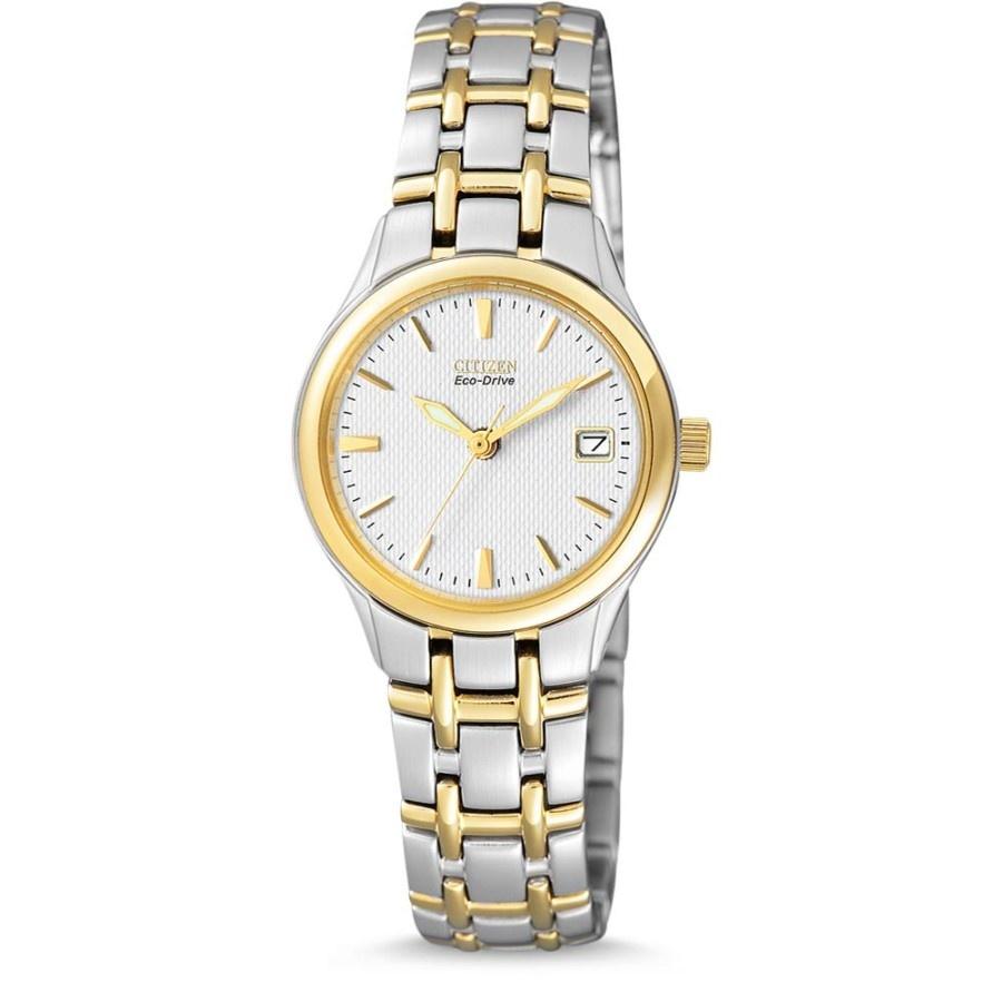 Citizen Women&#39;s EW1264-50A Silhouette Two-Tone Stainless Steel Watch