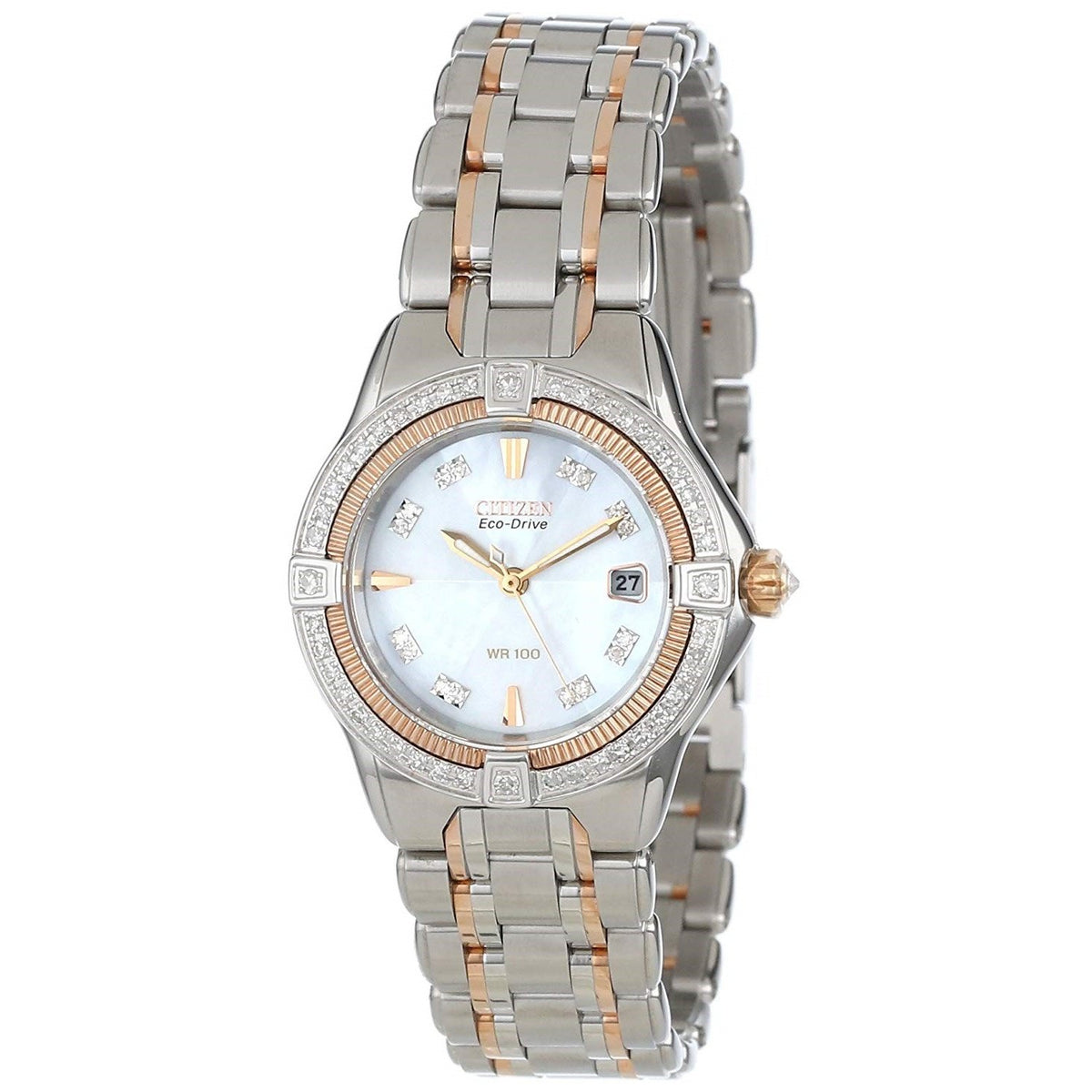 Citizen Women's EW2066-58D Quattro Two-Tone Stainless Steel Watch