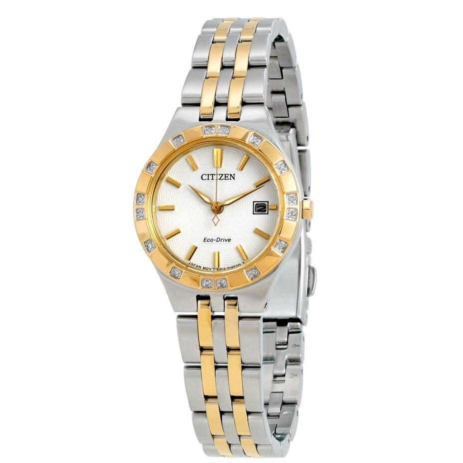 Citizen Women&#39;s EW2334-51A Silhouette Two-Tone Stainless Steel Watch