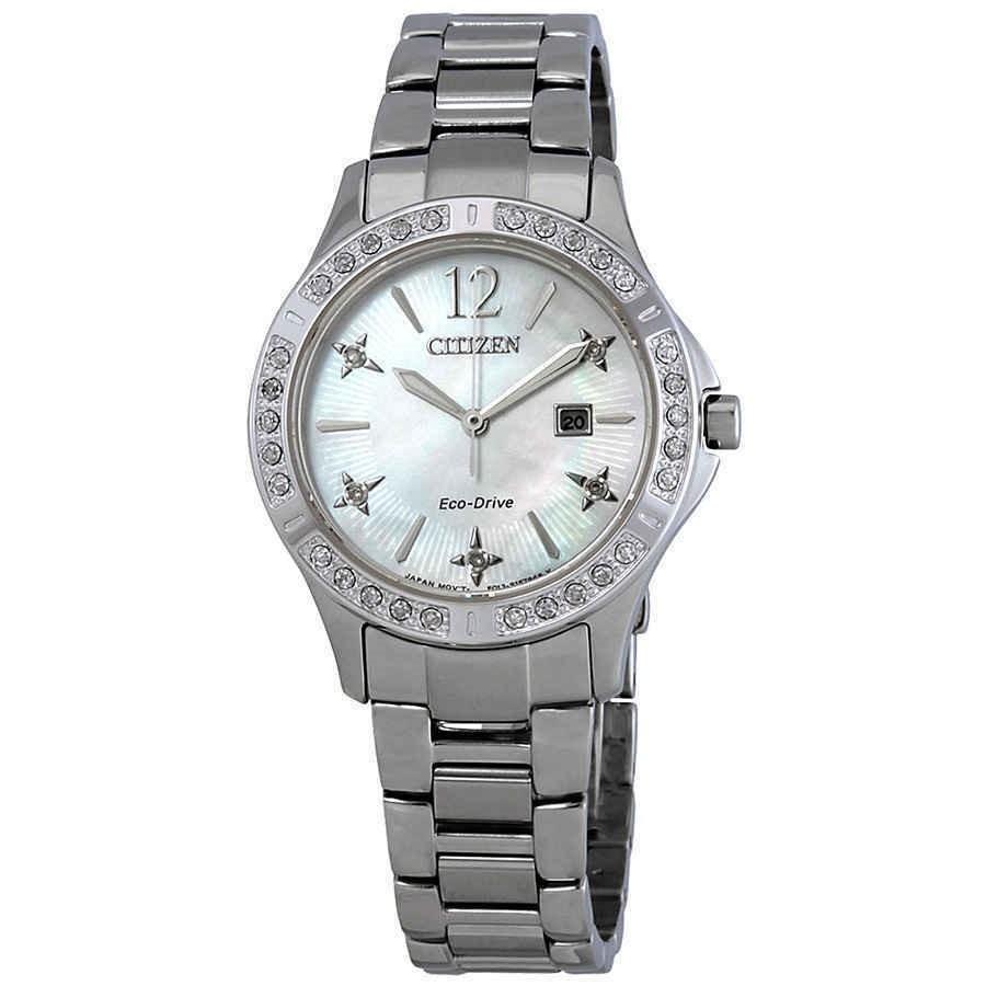 Citizen Women&#39;s EW2510-50D Elektra Stainless Steel Watch