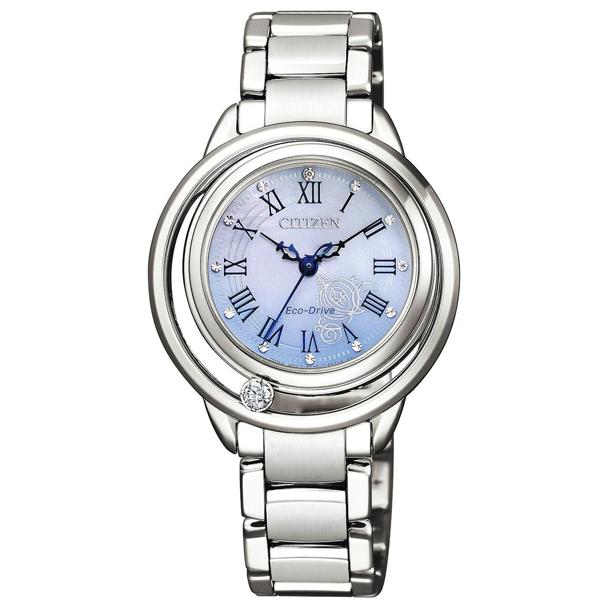 Citizen Women's EW5510-53N Eco-Drive Diamond Stainless Steel Watch