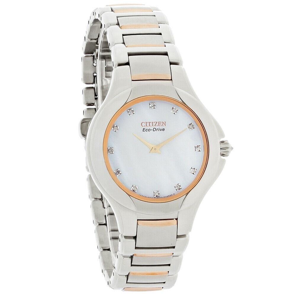 Citizen Women&#39;s EX1186-55D Fiore Two-Tone Stainless Steel Watch