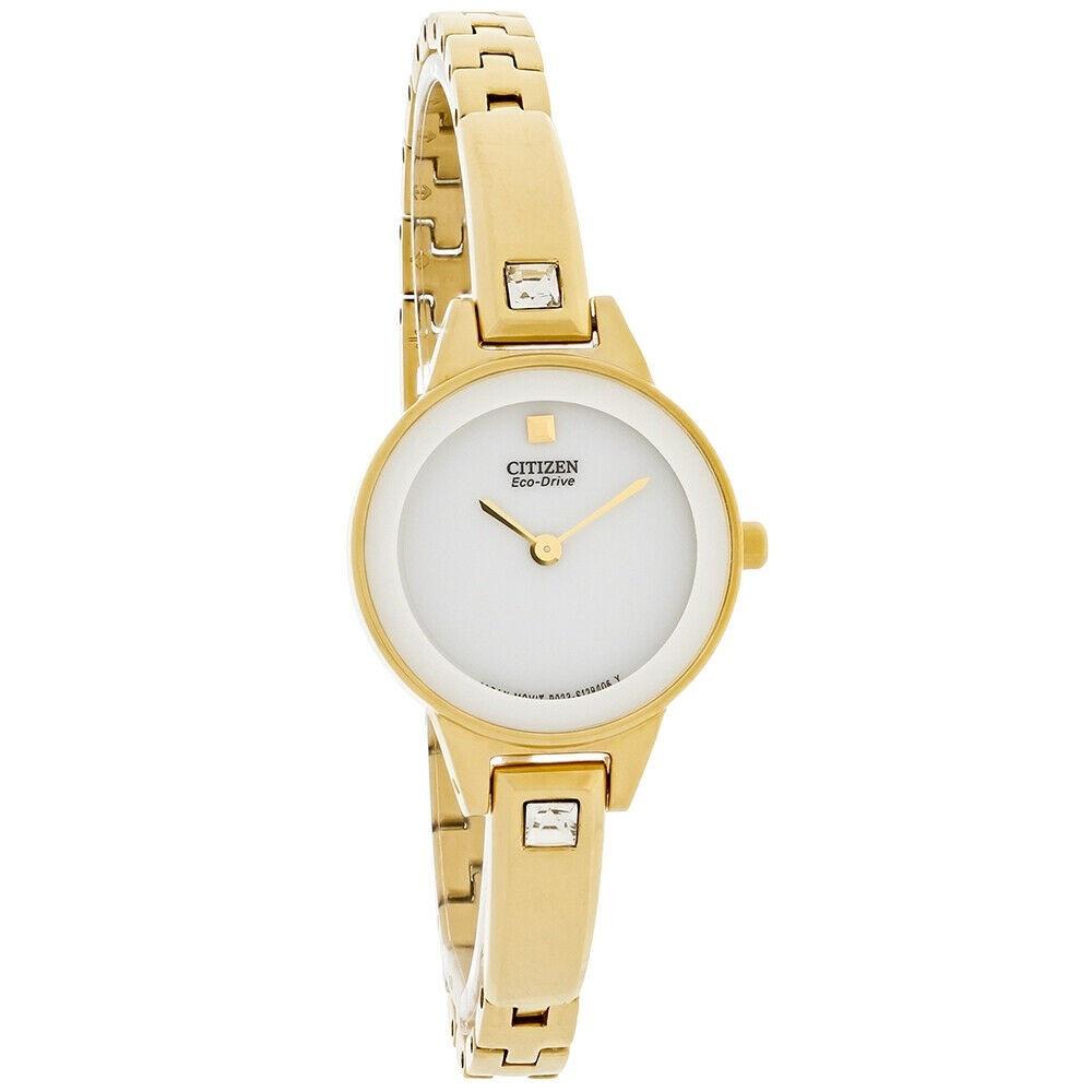 Citizen Women's EX1322-59A Eco-Drive Gold-Tone Stainless Steel Watch