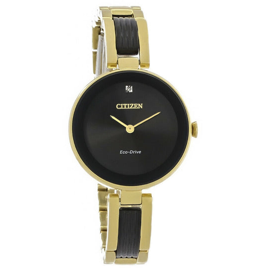 Citizen Women's EX1539-57E Axiom  Diamond Two-Tone Stainless Steel  Watch