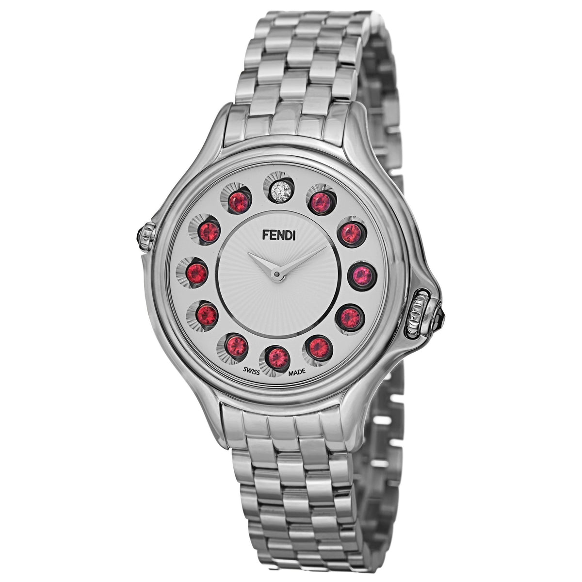 Fendi Women's F107034000T05 Crazy Carats Stainless Steel Watch