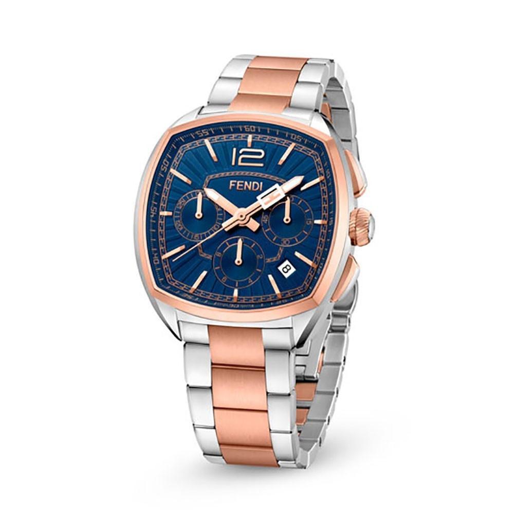 Fendi Men's F225213000 Momento Chronograph Two-Tone Stainless