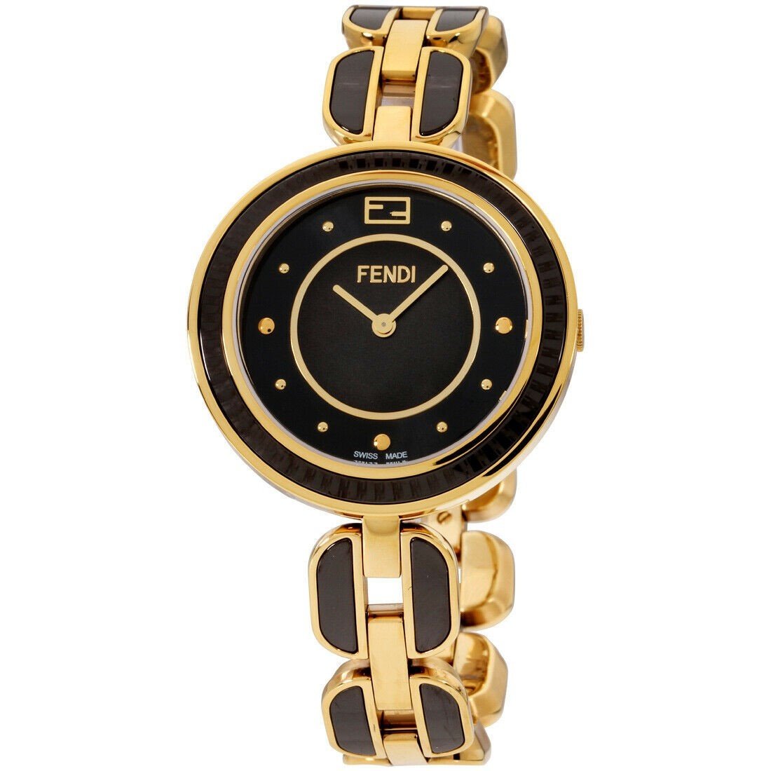 Fendi Women's F372431501 My Way Two-Tone Ceramic and Stainless Steel Watch