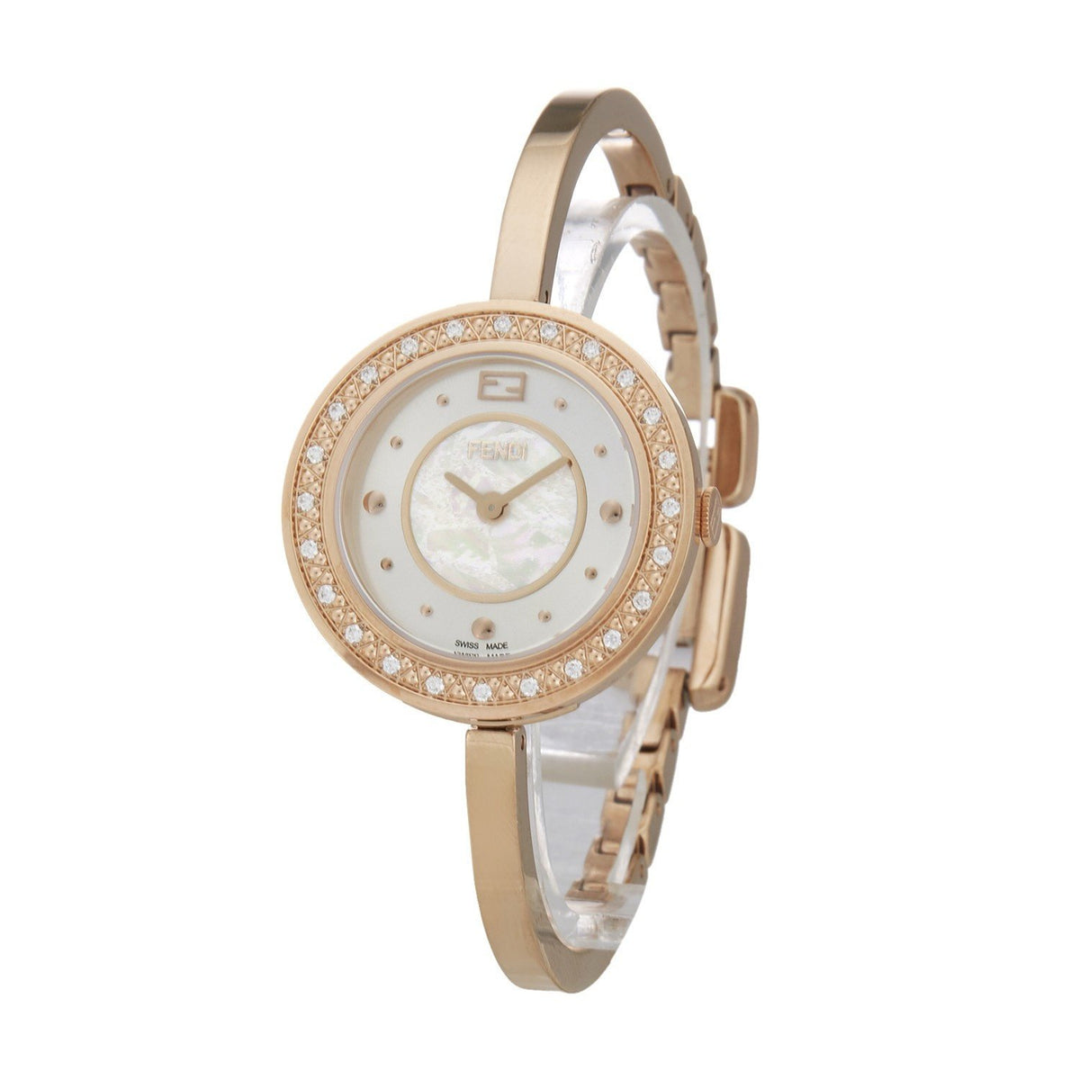 Fendi Women&#39;s F378524500B0 My Way Rose Gold-Tone Stainless Steel Watch