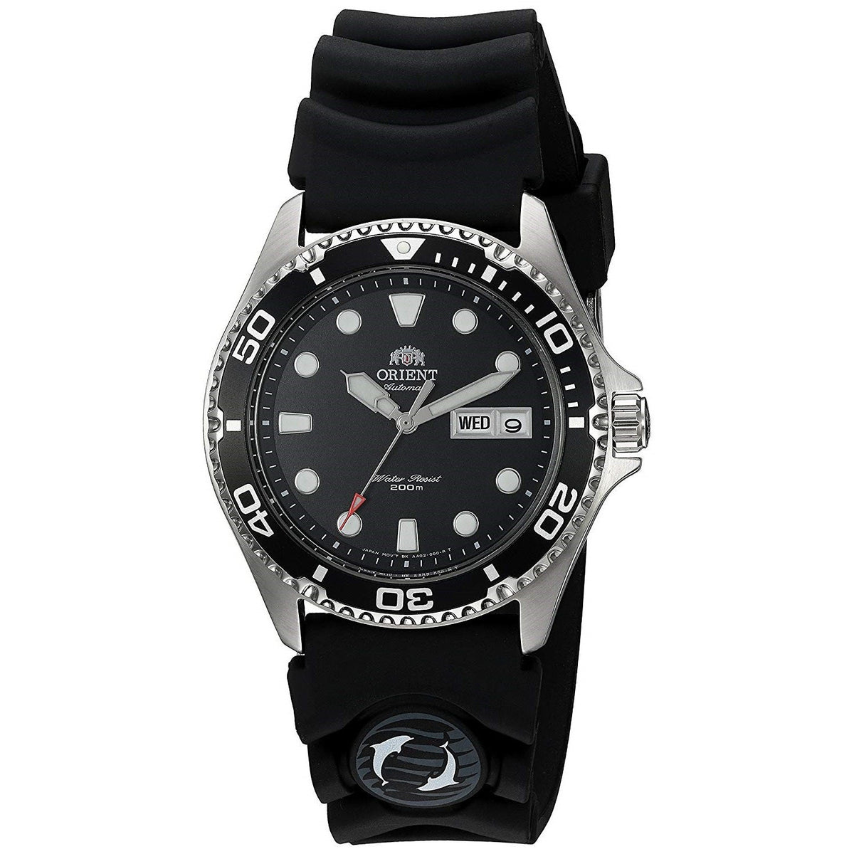 Orient Men&#39;s FAA02007B9 Ray II  Automatic Black Rubber Watch