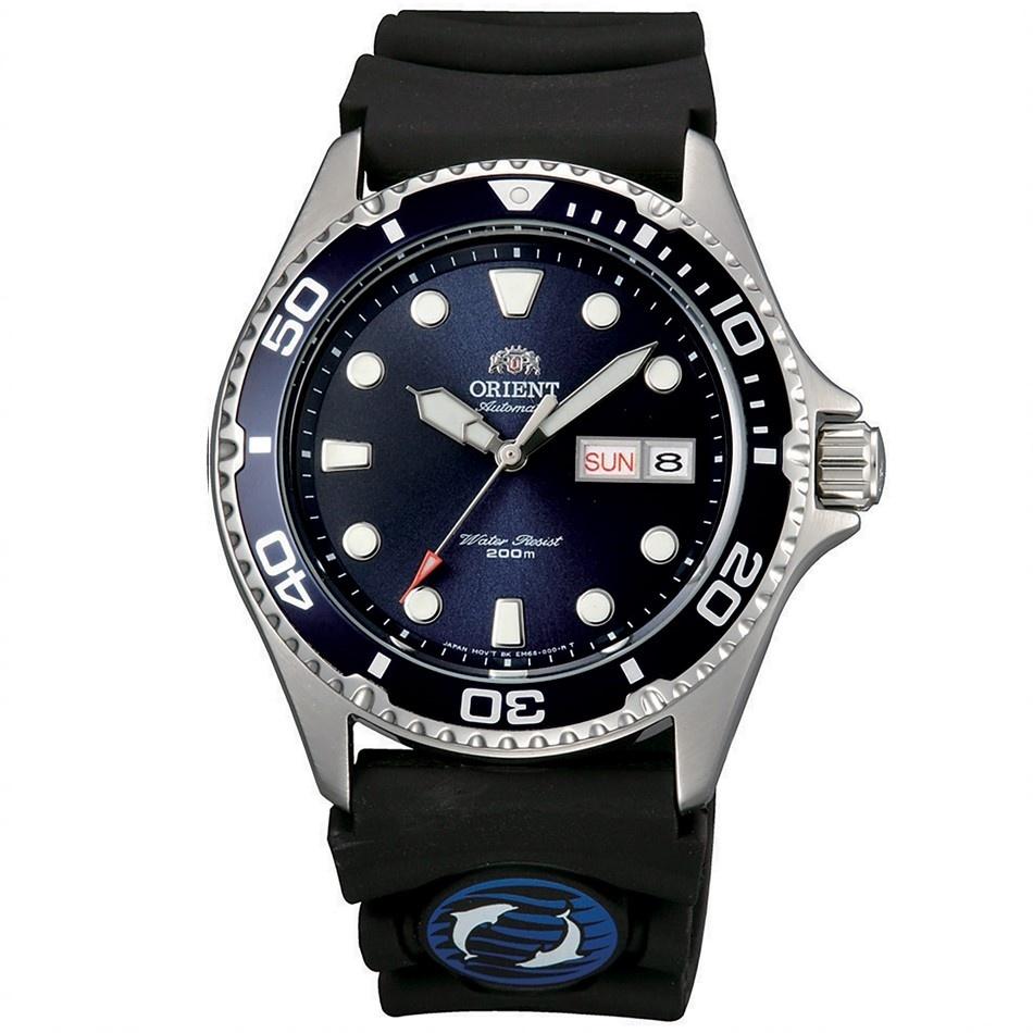 Orient Men&#39;s FAA02008D9 Ray II Black Rubber Watch