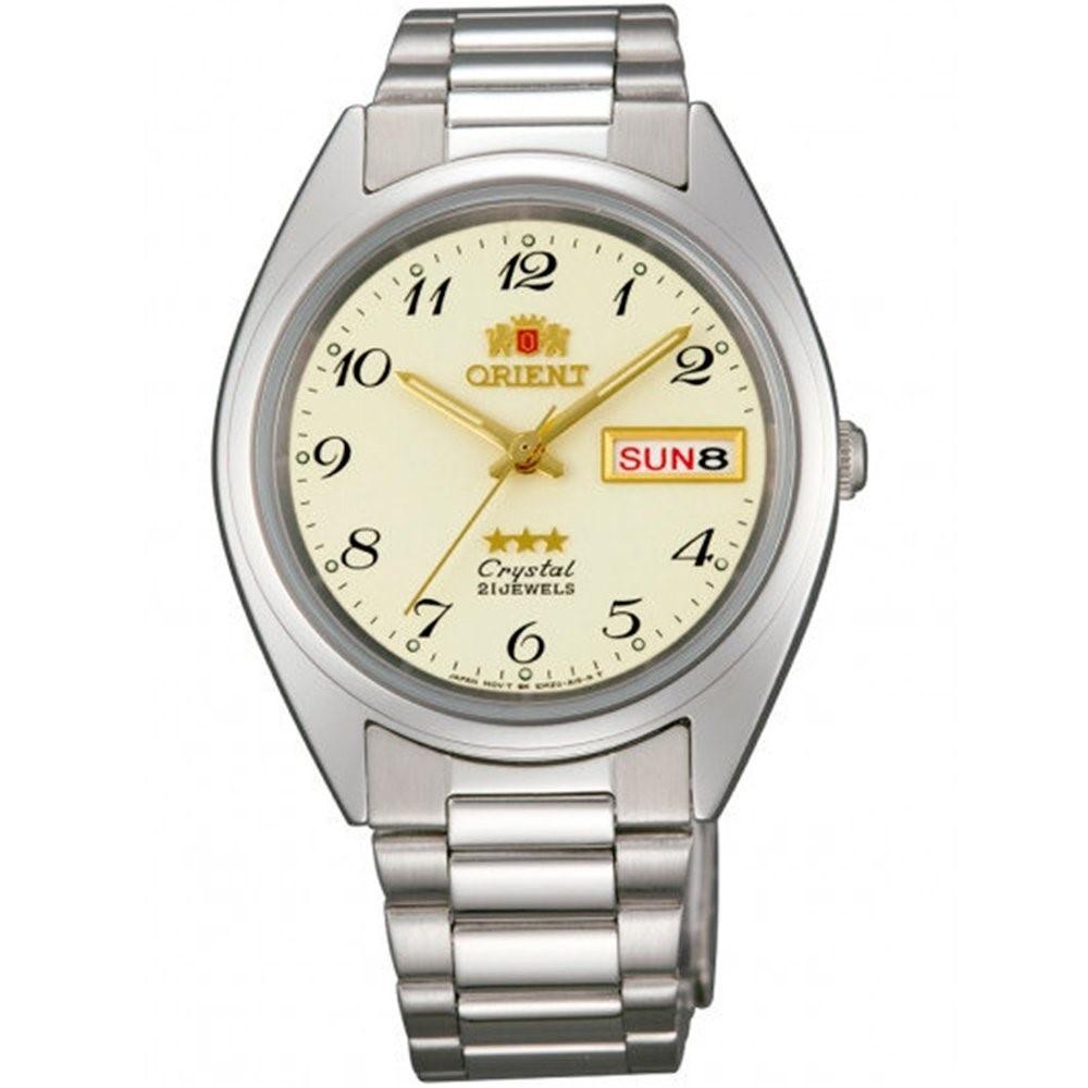 Orient Men&#39;s FAB00003C9 Tri Star Stainless Steel Watch