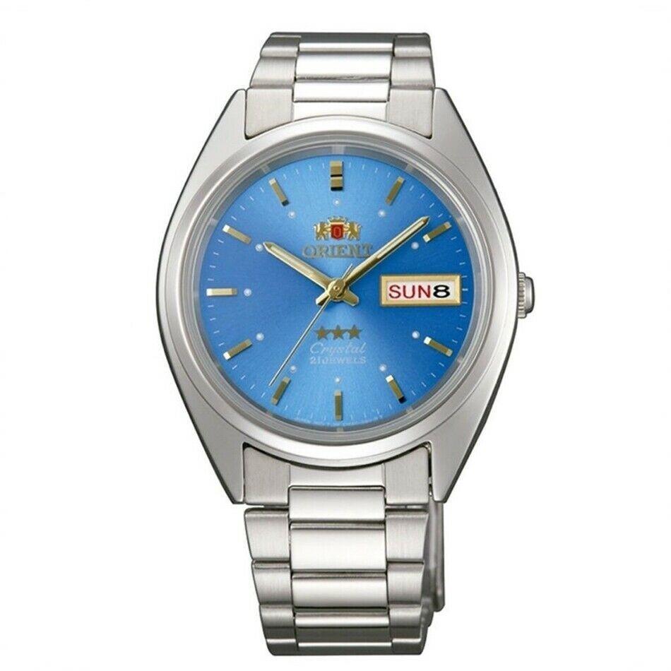 Orient Men&#39;s FAB00005J9 Tri Star Stainless Steel Watch