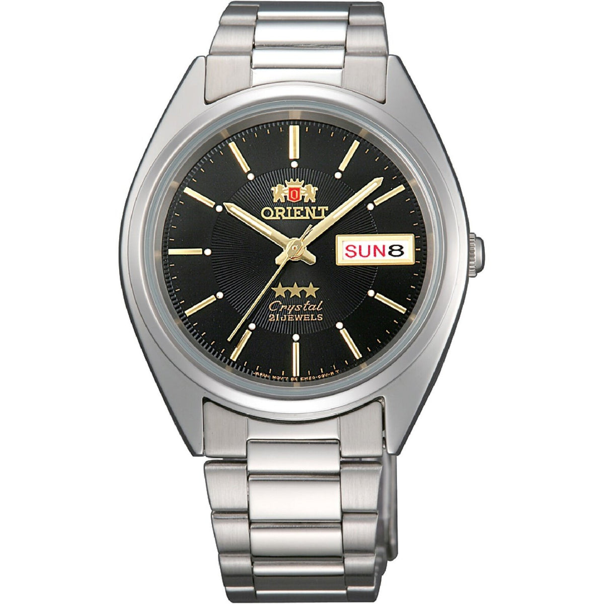 Orient Men&#39;s FAB00006B9 Tri Star Stainless Steel Watch