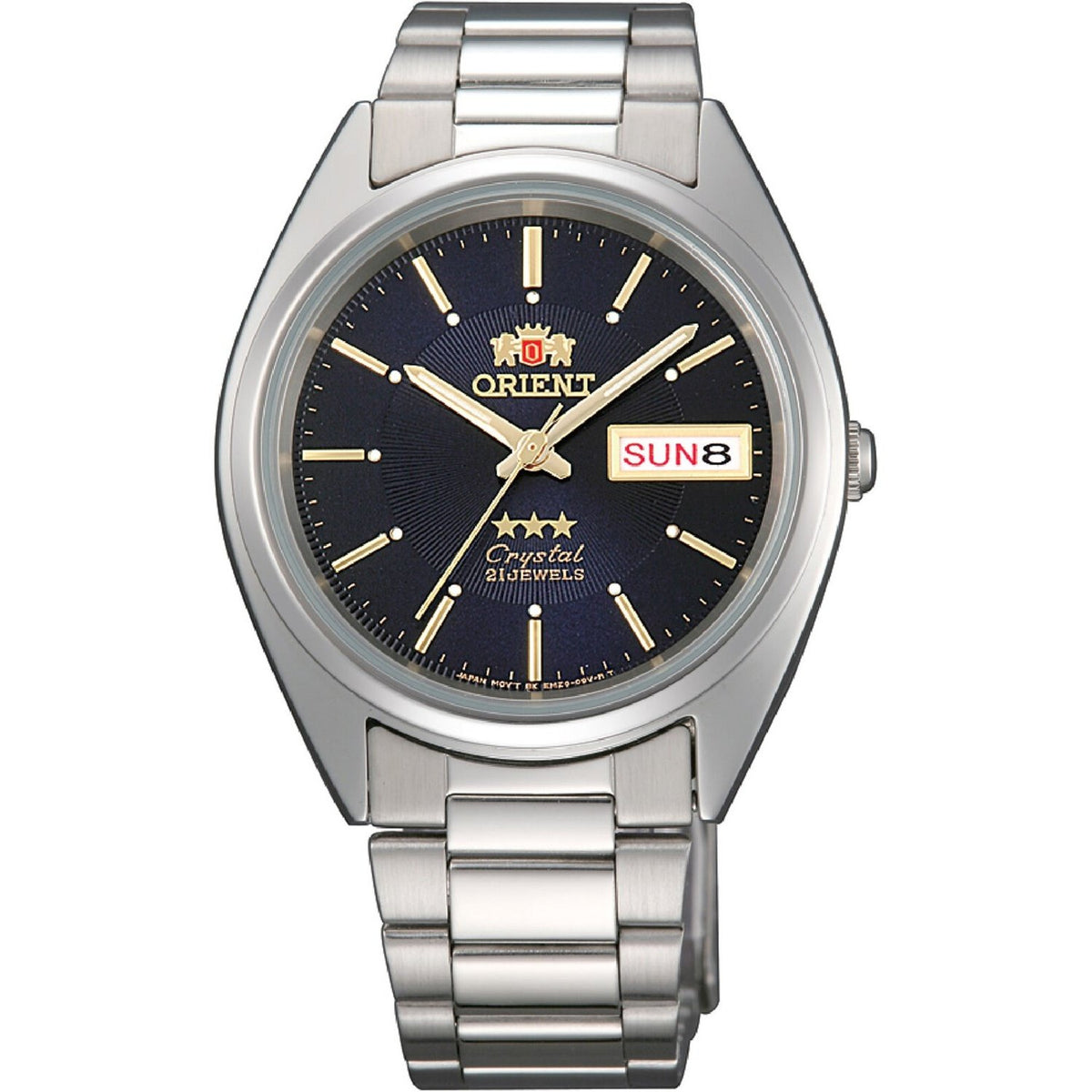 Orient Men&#39;s FAB00006D9 Tri Star Stainless Steel Watch
