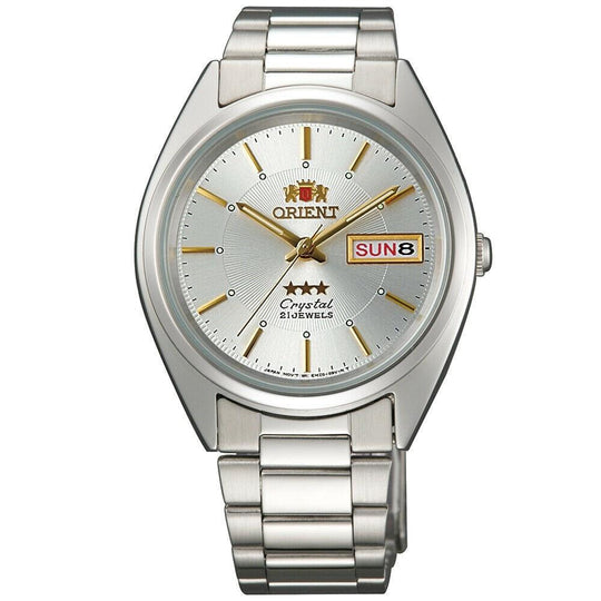 Orient Men's FAB00006W9 Tri Star Stainless Steel Watch