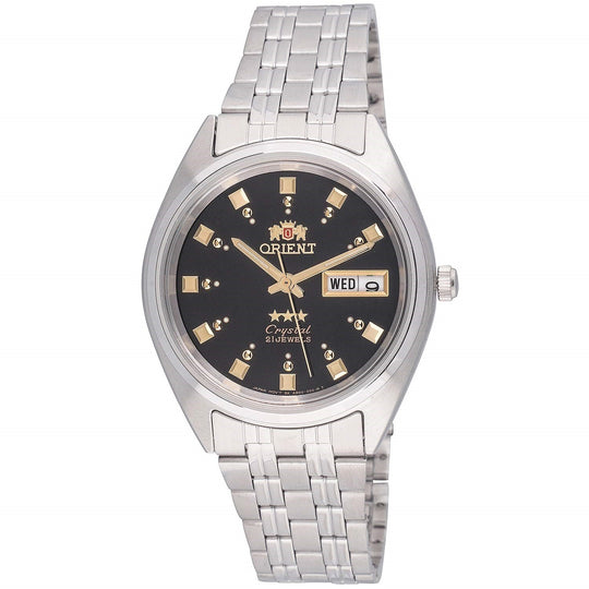 Orient Men's FAB00009B9 Tri Star Stainless Steel Watch
