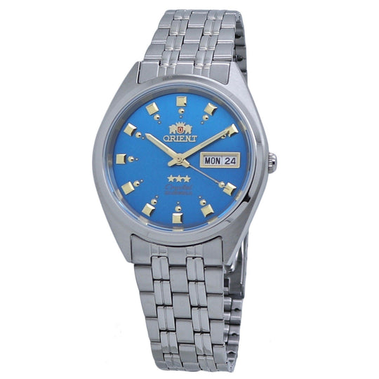 Orient Men's FAB00009L9 Tri Star Stainless Steel Watch