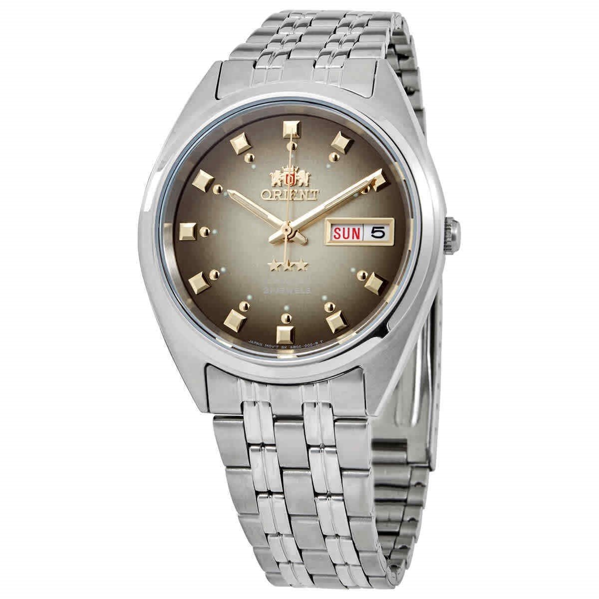 Orient Men&#39;s FAB00009P9 Tri Star Stainless Steel Watch