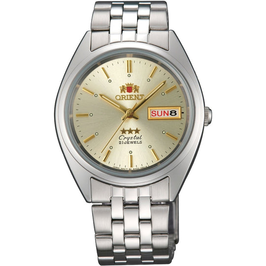 Orient Men's FAB0000AC9 Tri Star Stainless Steel Watch