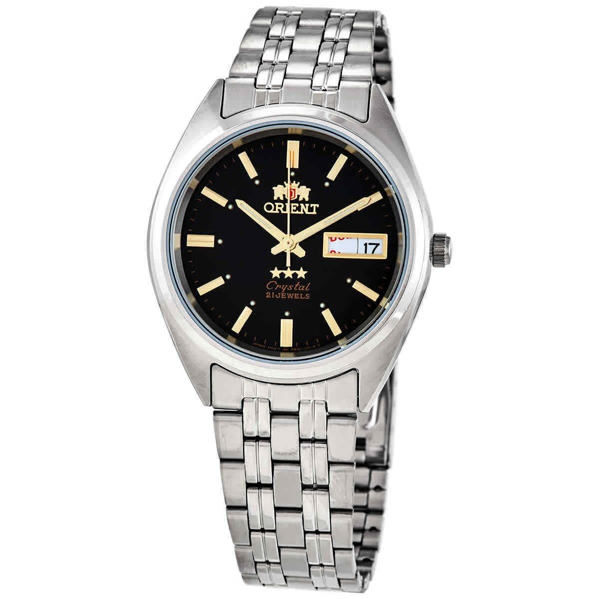 Orient Men's FAB0000DB9 Tri Star Stainless Steel Watch