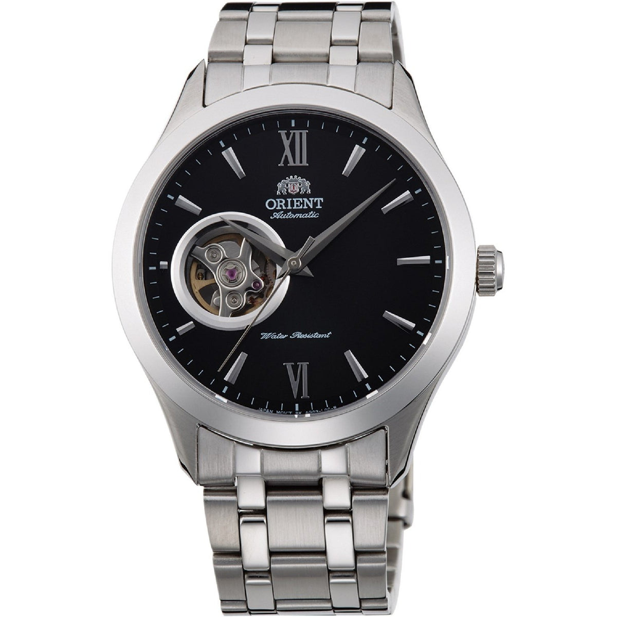 Orient Men's FAG03001B0 Open Heart Automatic Stainless Steel Watch