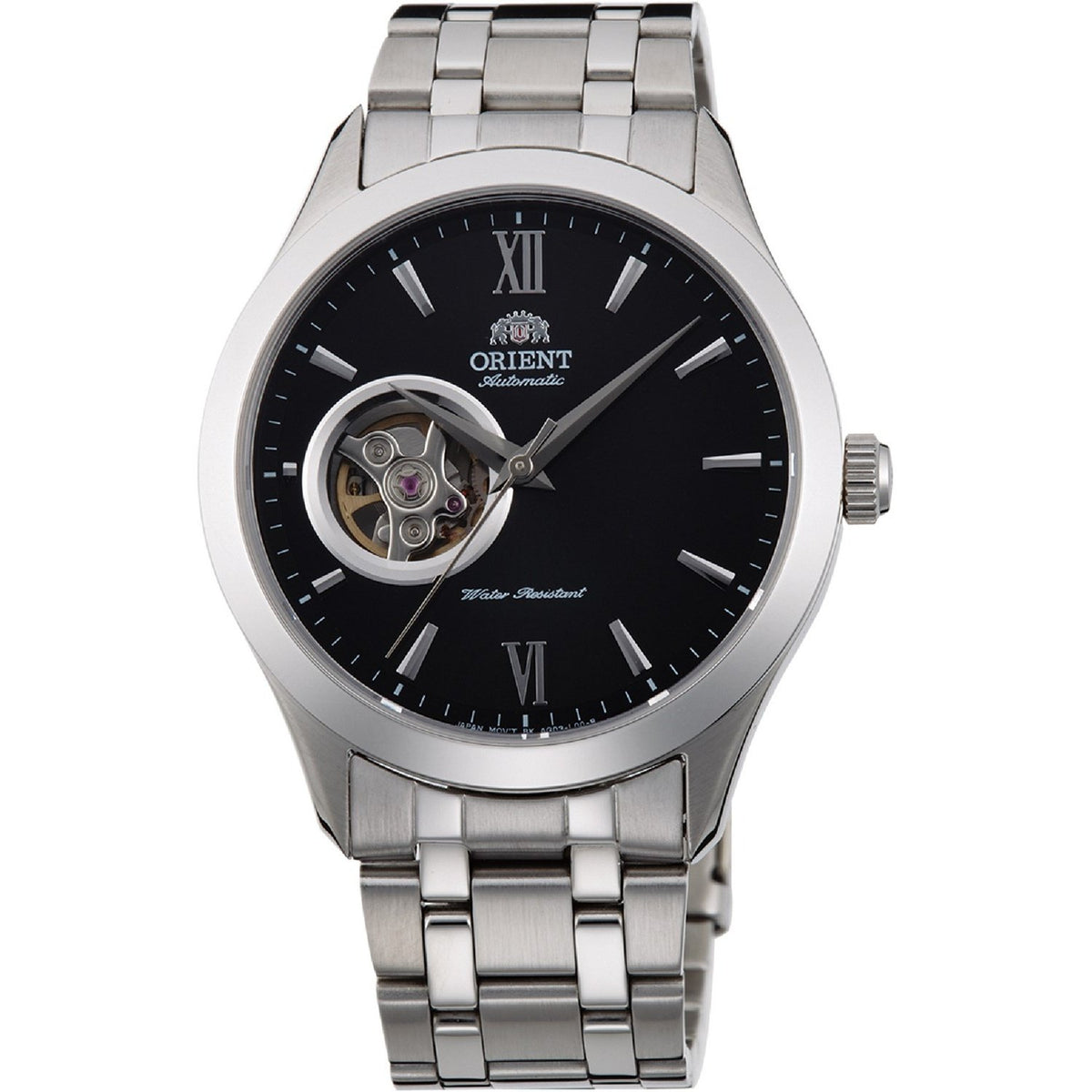 Orient Men&#39;s FAG03001B0 Open Heart Automatic Stainless Steel Watch
