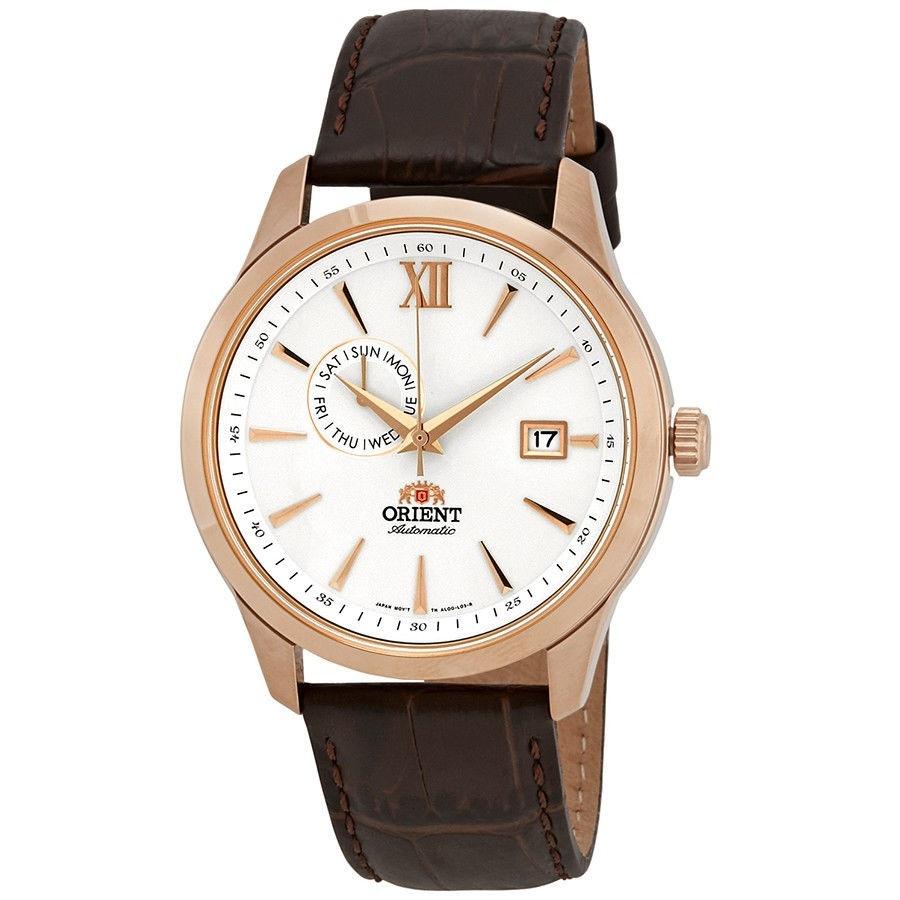 Orient Men&#39;s FAL00004W0 Contemporary Automatic Brown Leather Watch