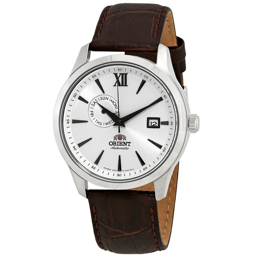 Orient Men&#39;s FAL00006W0 Contemporary Automatic Brown Leather Watch