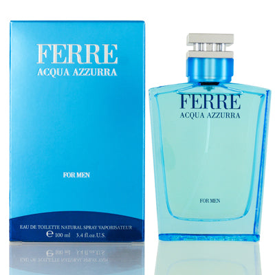 Ferre Acqua Azzurra Gianfranco Ferre Edt Spray 3.4 Oz (100 Ml) For Men 3A003