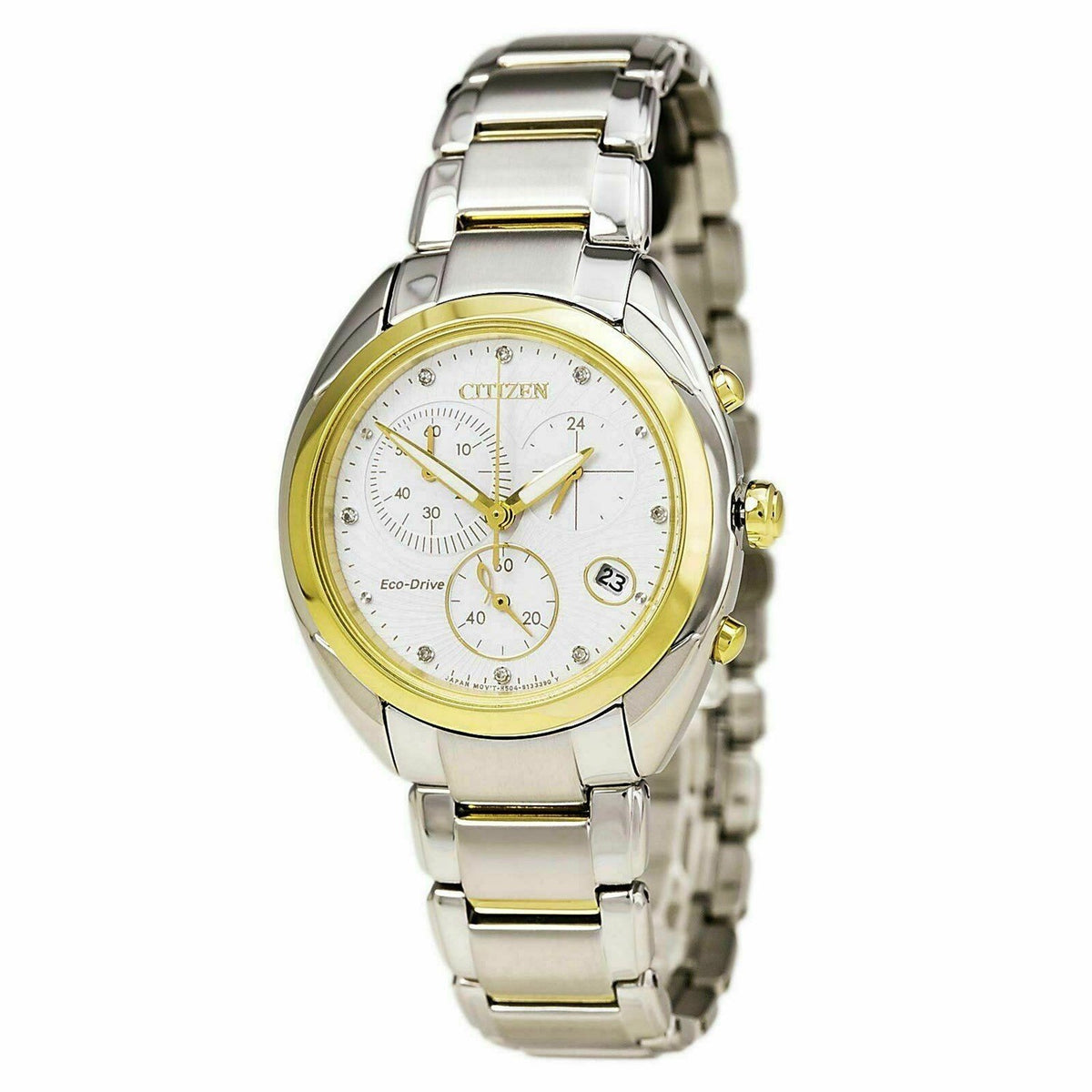 Citizen Women&#39;s FB1394-52A Celestial  Chronograph Two-Tone Stainless Steel Watch