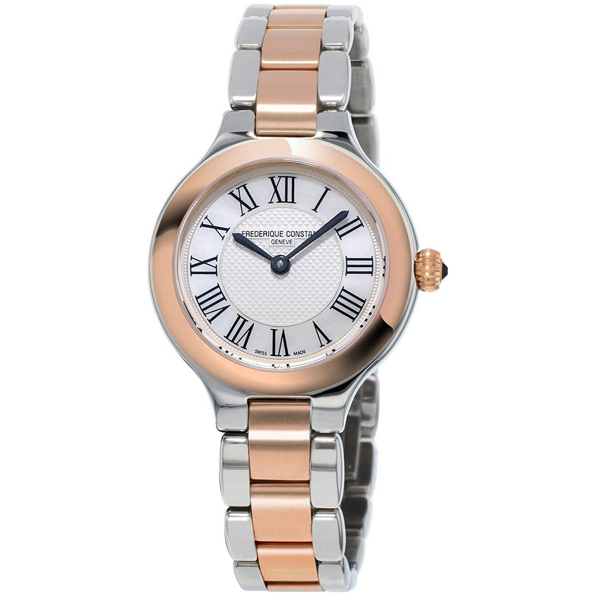 Frederique Constant Women&#39;s FC-200M1ER32B Classic Two-Tone Stainless Steel Watch