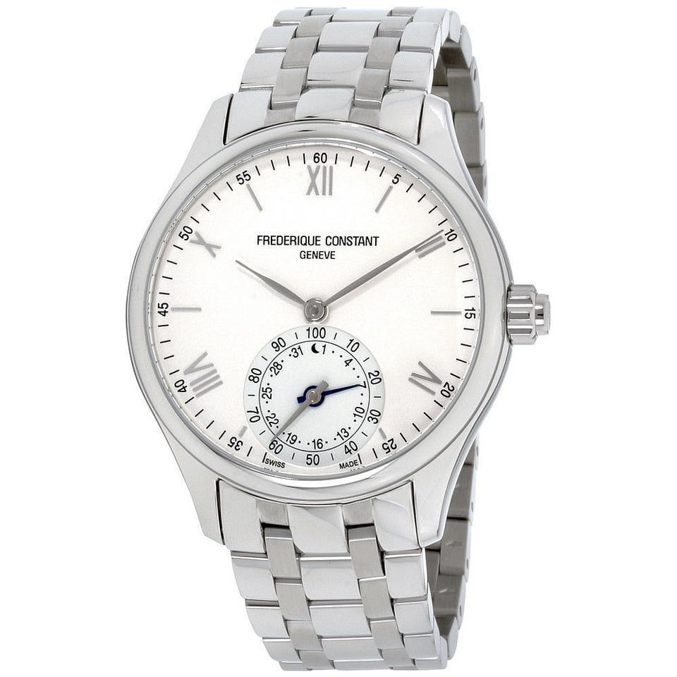 Frederique Constant Men&#39;s FC-285S5B6B Horological Smartwatch Stainless Steel Watch