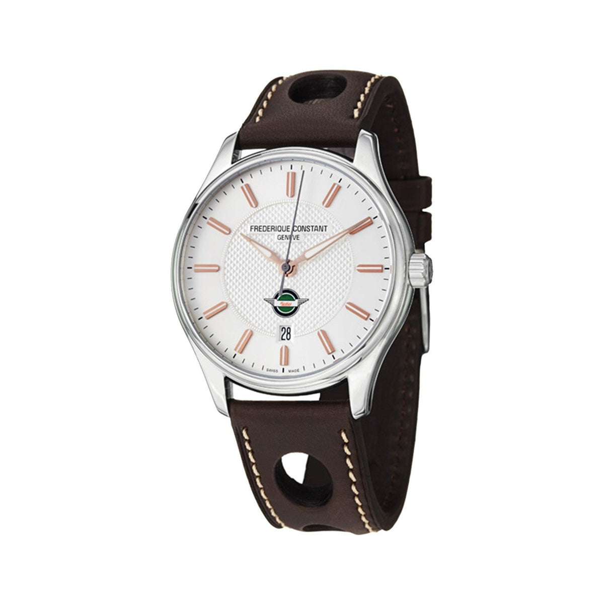 Frederique Constant Men's FC-303HV5B6 Healey Brown Leather Watch