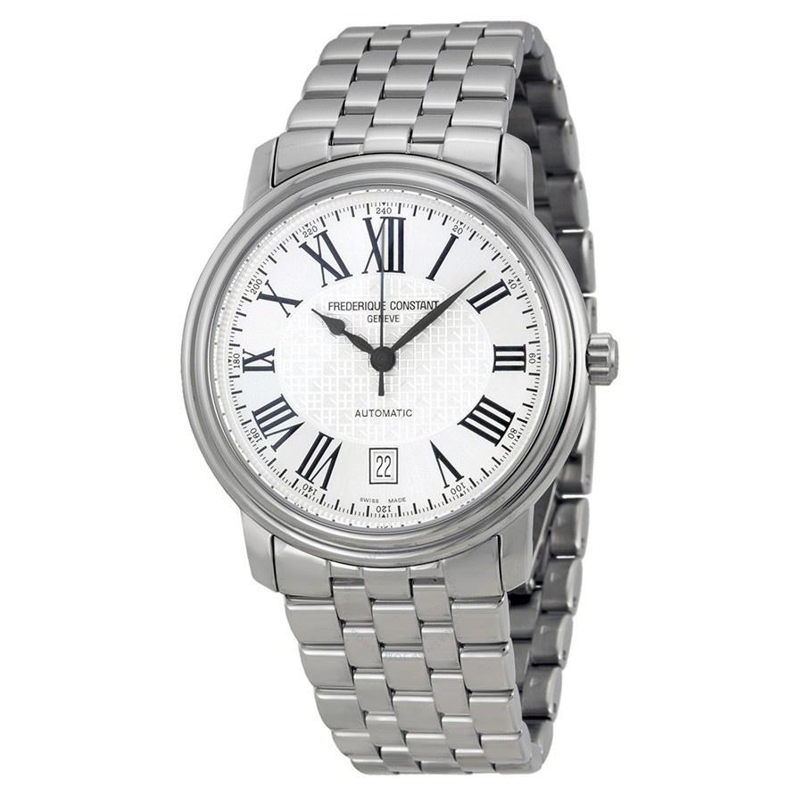 Frederique Constant Men's FC-303M4P6B2 Geneve Classics Stainless Steel Watch
