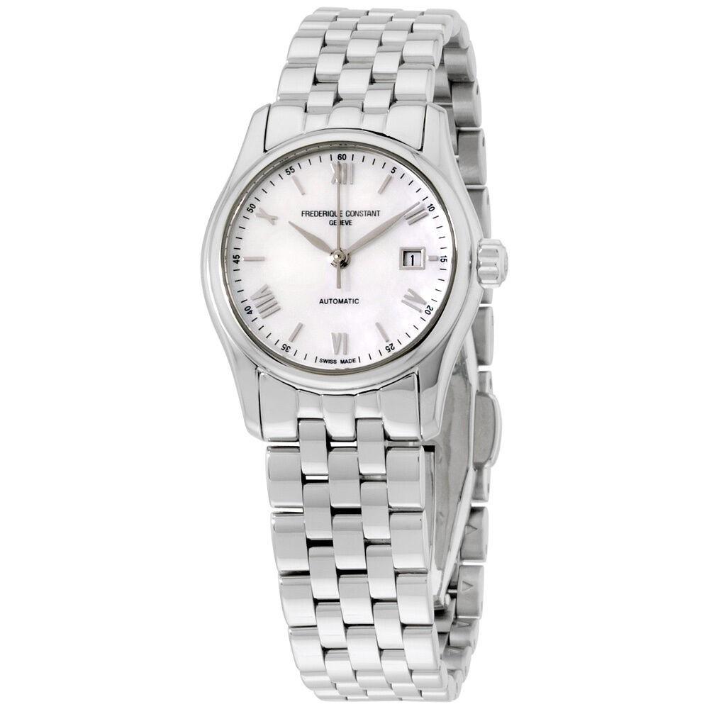 Frederique Constant Women&#39;s FC-303MPWN1B6B Classics Index Stainless Steel Watch
