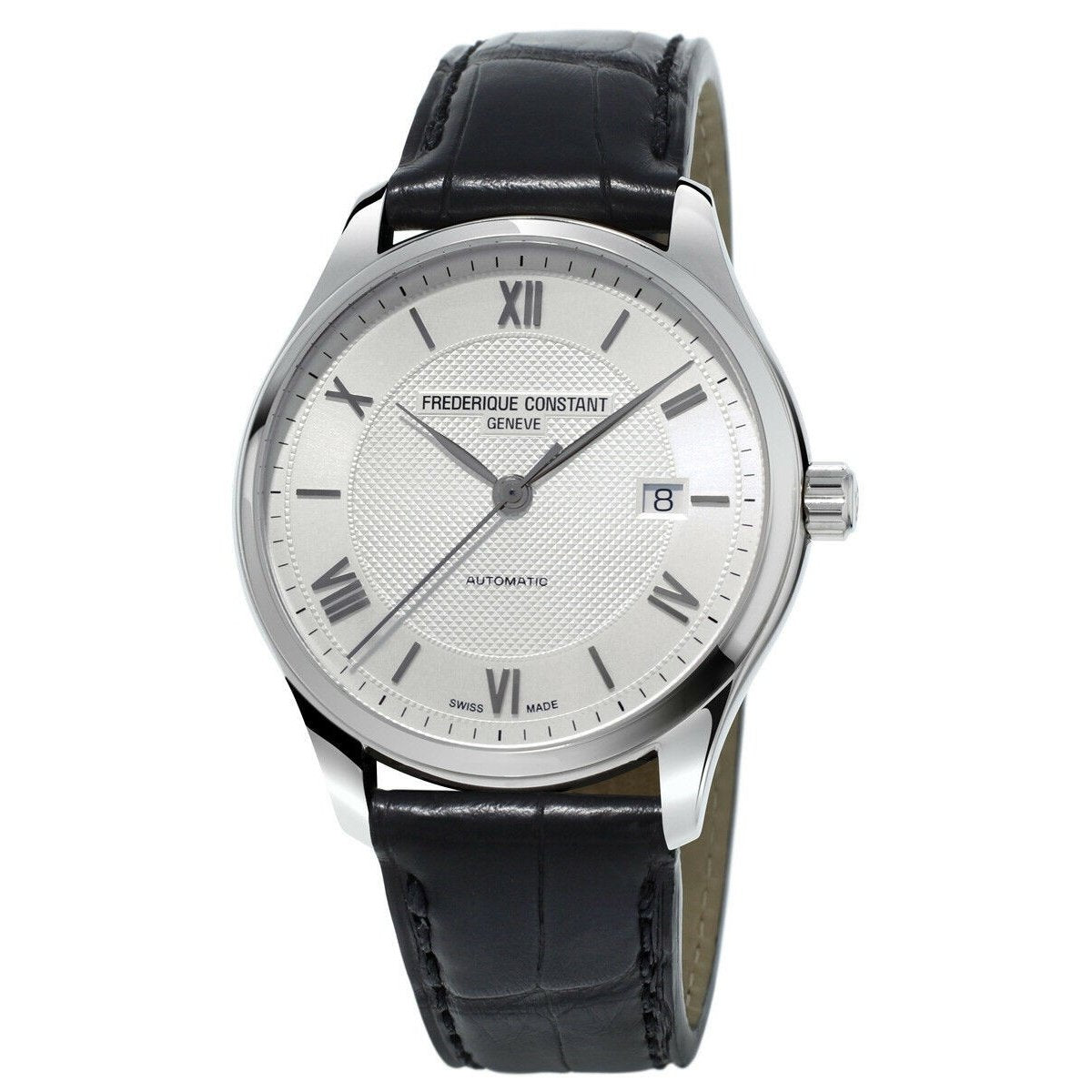 Frederique Constant Men's FC-303MS5B6 Classics Black Leather Watch