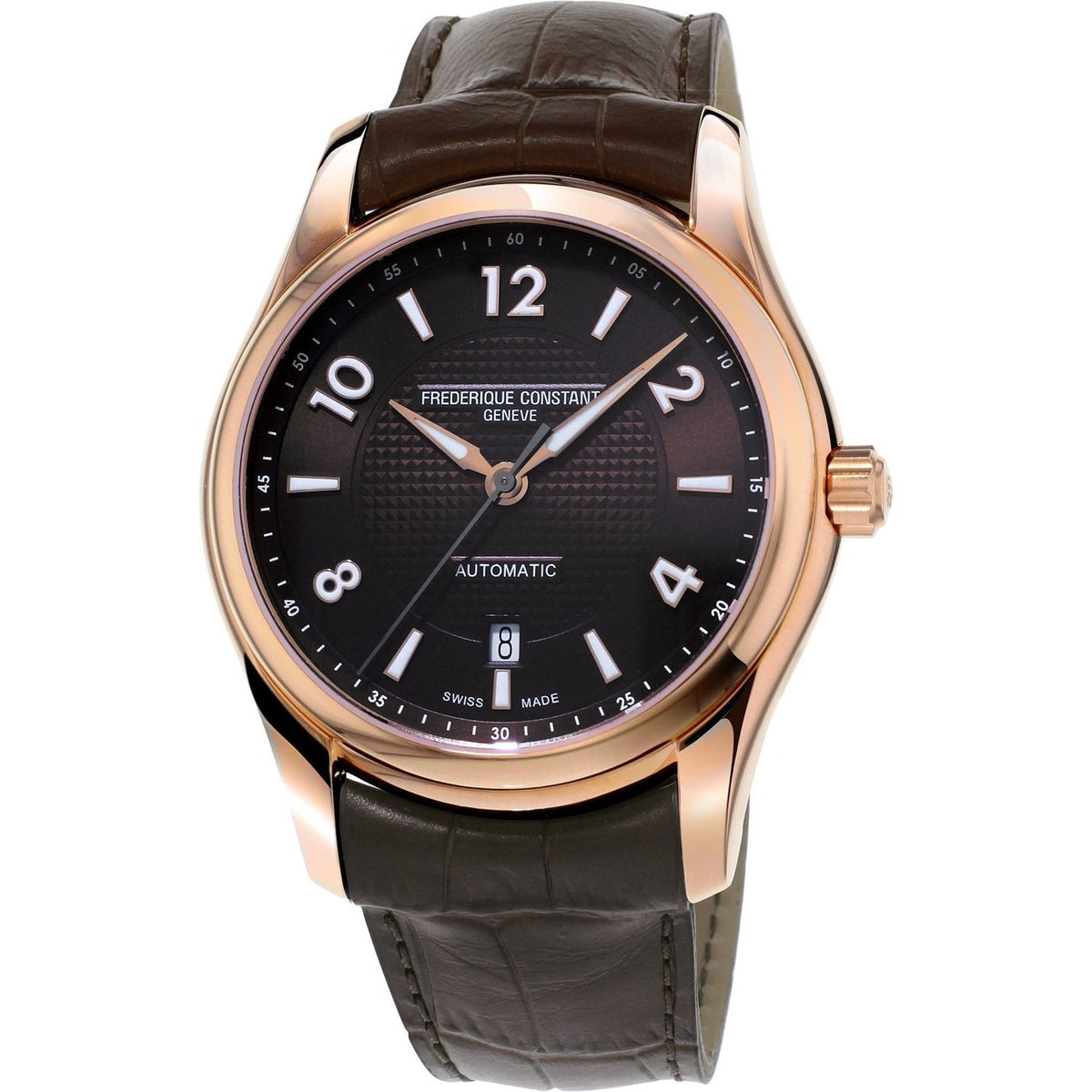 Frederique Constant Men's FC-303RMC6B4 Runabout Brown Leather Watch