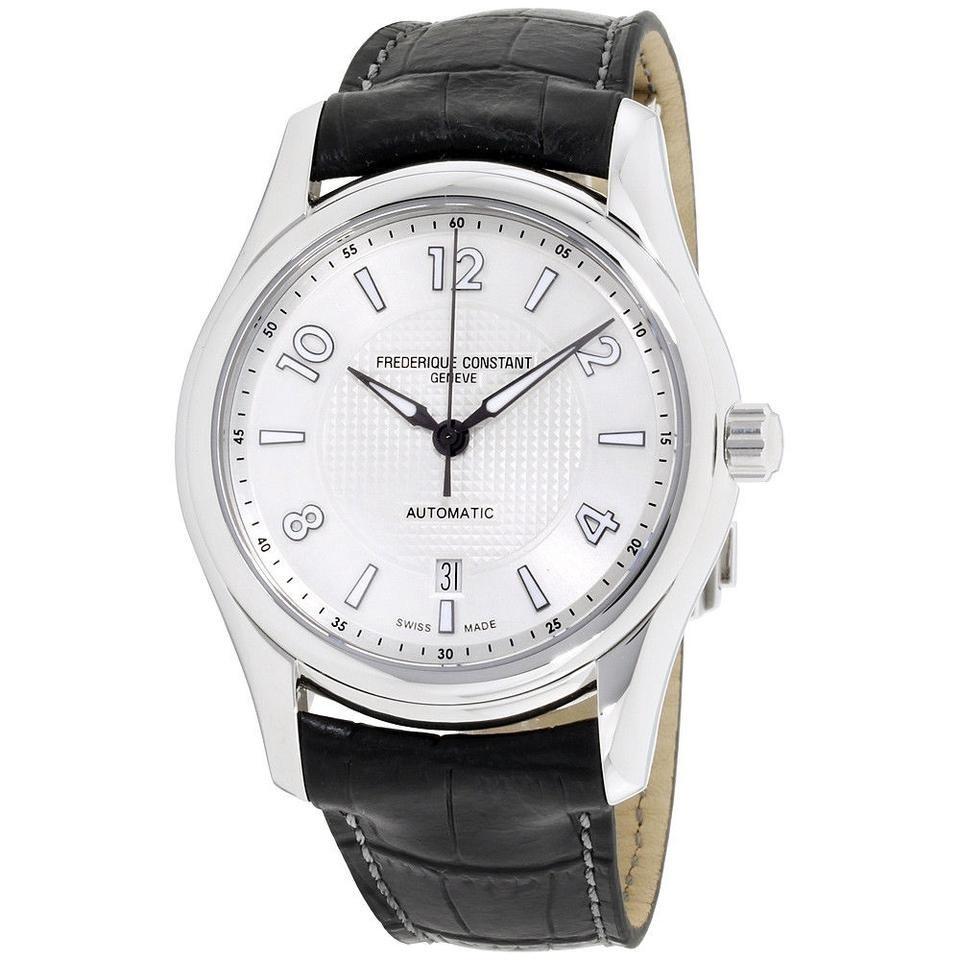 Frederique Constant Men's FC-303RMS6B6 Runabout Black Leather Watch