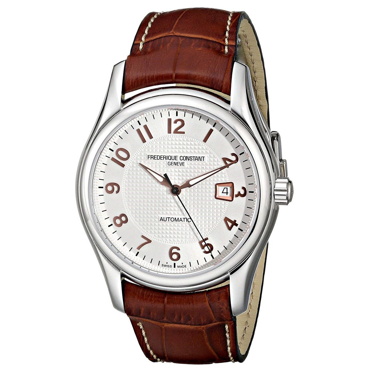 Frederique Constant Men's FC-303RV6B6 Runabout Brown Leather Watch