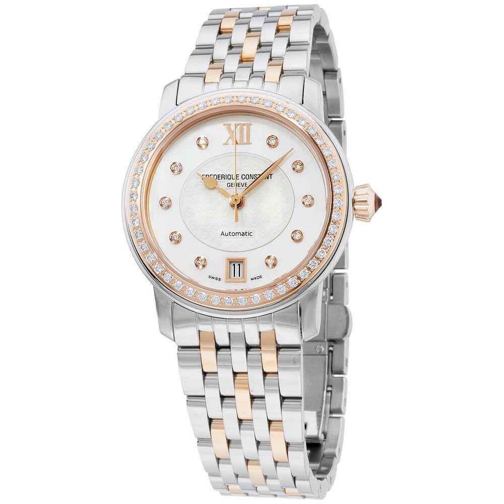 Frederique Constant Women's FC-303WHF2PD2B3 World Heart Federation Two-Tone Stainless Steel Watch